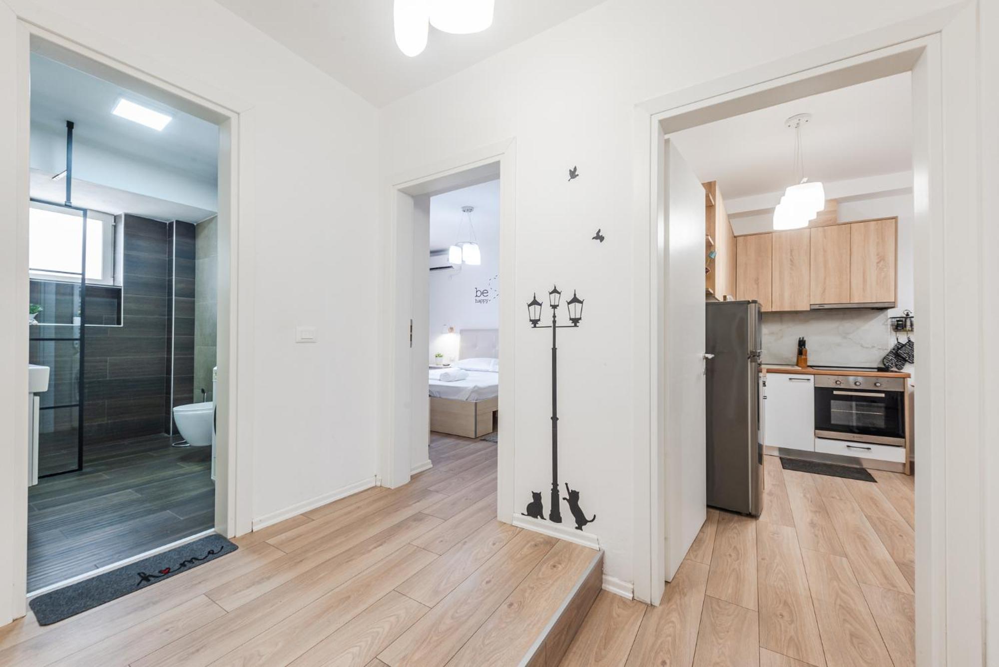 Noir Apartment By Kondo Stays Tiranë Eksteriør bilde