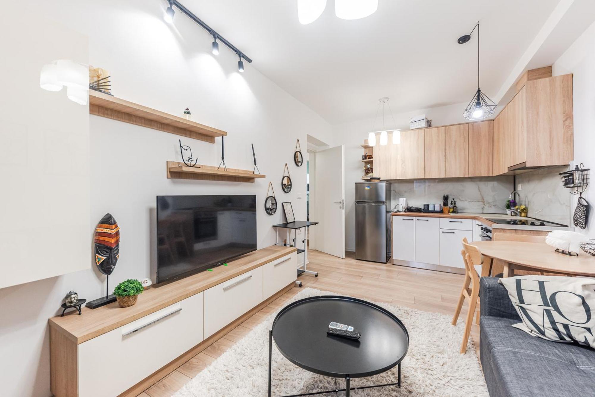 Noir Apartment By Kondo Stays Tiranë Eksteriør bilde