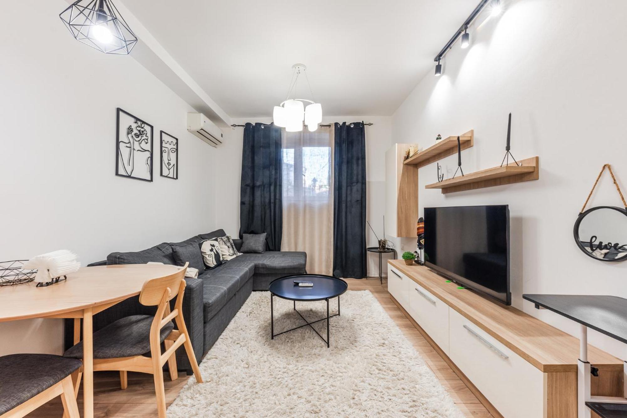 Noir Apartment By Kondo Stays Tiranë Eksteriør bilde